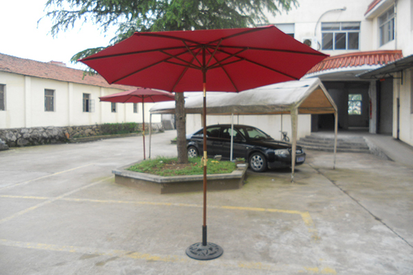 Cheapest Price Canopy Umbrella Base - Advertised Crank outside sun umbrella – Outdoors