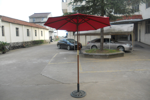 Wholesale Dealers of 5 Folding Travel Umbrella - Outside wood patio umbrella – Outdoors