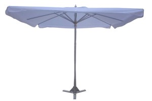 Square shape hotel outdoors umbrella