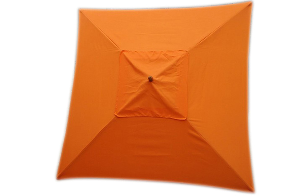 OEM Manufacturer Promotional Umbrella Foldable - Square large solar wood umbrella – Outdoors