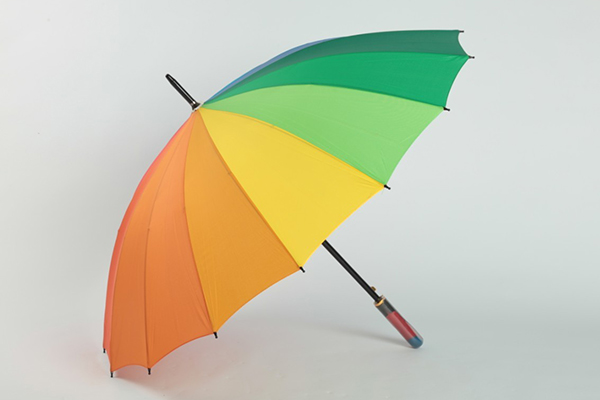 Hot sale Factory Paraguas - Muti-colour straight rainbow umbrella – Outdoors