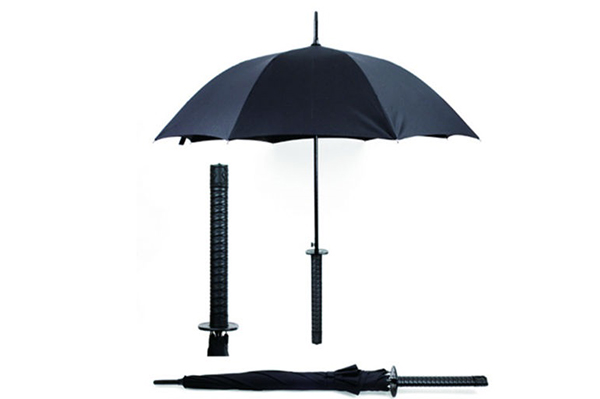 Chinese Professional Stainless Steel Beach Umbrella - Warrior samurai luxury umbrella – Outdoors