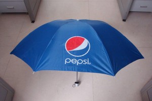 UV protection three section umbrella