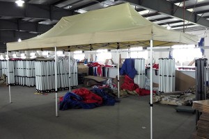 Exhibition instant gazebo