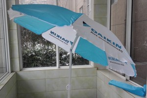 Seaside leisure sun rotary umbrella