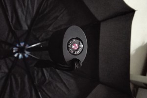 Double layer luxury foldable umbrella