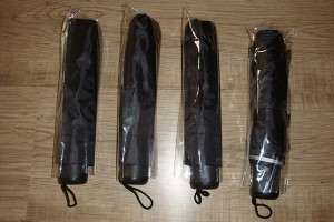 Plain manual open fold umbrella