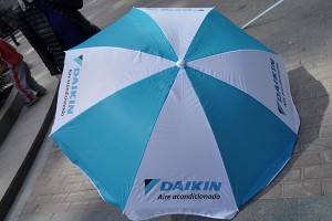 Seaside leisure sun rotary umbrella