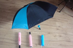 Three Fold Wine Bottle Umbrella