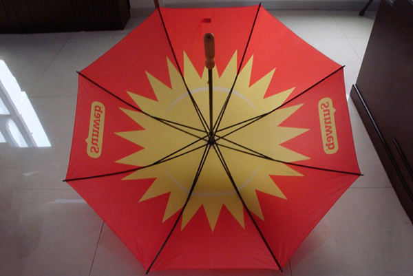 High reputation Geodesic Dome House - Crook handle single-layer golf umbrella – Outdoors