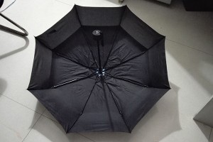 Double layer luxury foldable umbrella