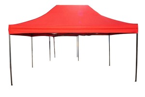 Trade show pop-up tent