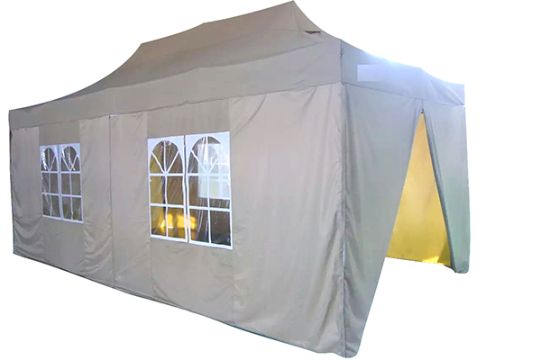 100% Original Glamping Dome Tent - Side-wall fold-up gazebo – Outdoors