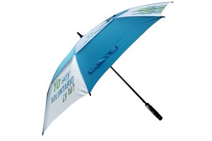 Auto open dual canopy luxurious umbrella