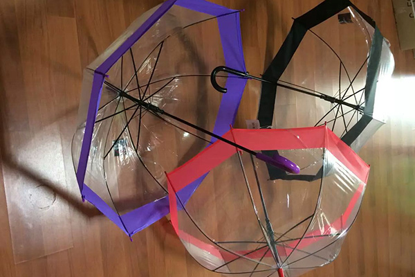 Factory For Cantilever Parasol - Polo type straight transparent PVC umbrella – Outdoors